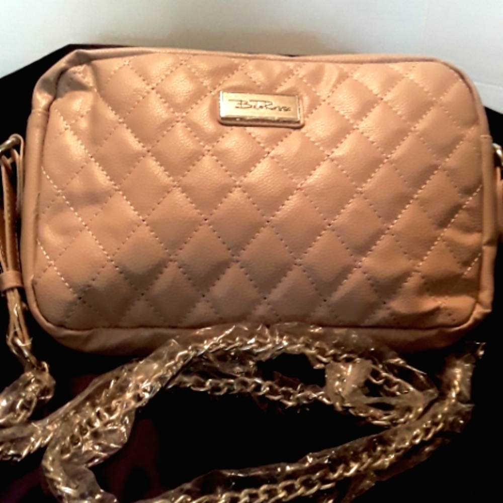 Belle Russo NWT, Crossbody cream color bag
